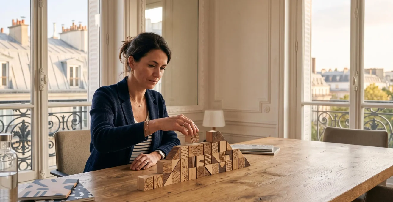 Professionnel français organisant visuellement les différentes facettes de son parcours pour les rendre lisibles par les recruteurs