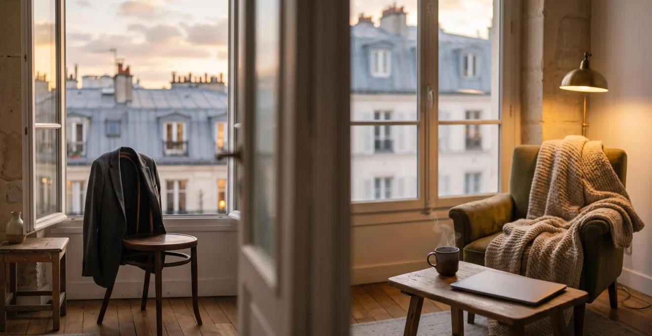 Illustration symbolisant l'équilibre entre vie professionnelle à temps plein et formation à distance en France